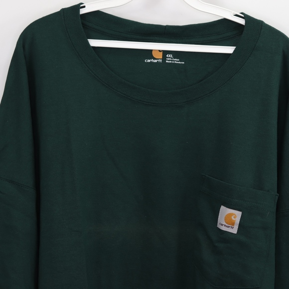 New Carhartt Mens 4XL Pocket T Shirt Green - Picture 2 of 8
